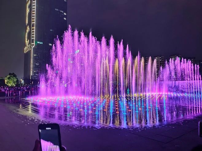 江津人民廣場噴泉